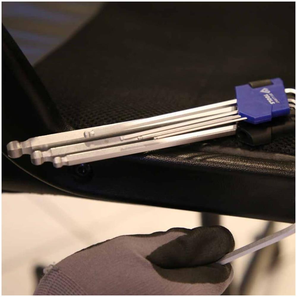 Set Chiavi A Brugola Esagonali Testa A Sfera 9 Pz - Foto 2