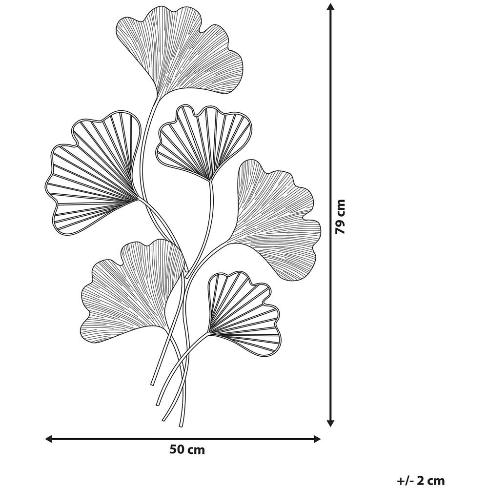 Decorazione Murale Color Oro Indium - Foto 2