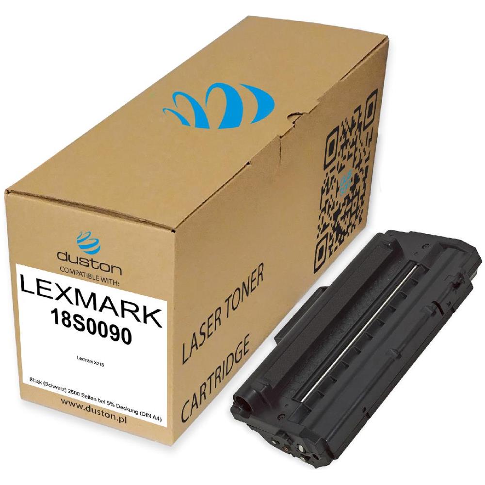 TONER COMPATIBILE - 2x X215, 18s0090 Negro Compatible Con Lexmark X215 - Foto 2