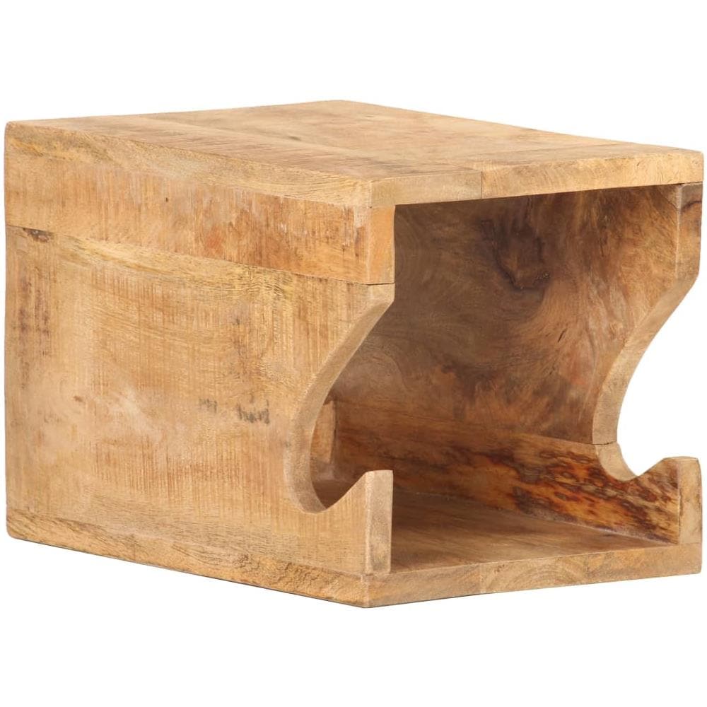 Supporto Bicicletta Da Parete 35x25x25 Cm In Legno Mango Grezzo - Foto 1