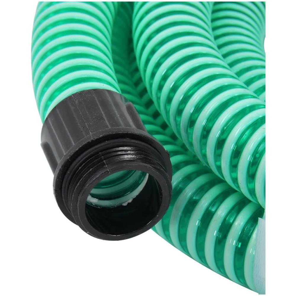 Tubo di Aspirazione con Connettori in Ottone 25 m 25 mm Verde - Foto 2