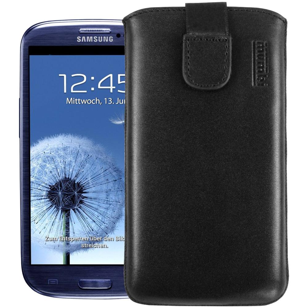 GALAXY-S3-LEDERTASCH Custodia a sacchetto Nero custodia per cellulare - Foto 5
