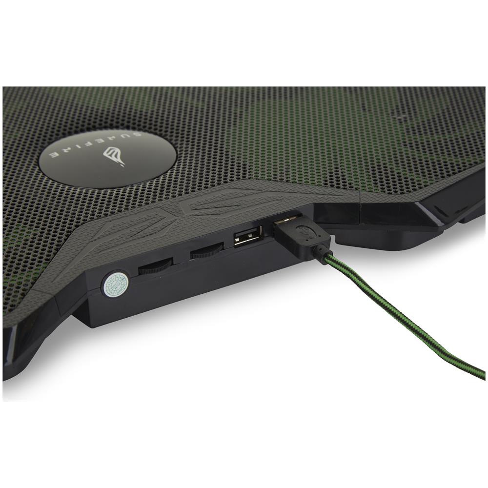 Bora Gaming Pad Di Raffreddamento Per Laptop, Verde - Foto 4