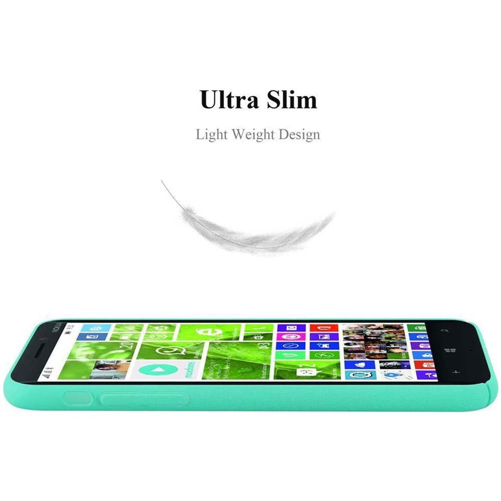 Custodia Compatibile Con Nokia Lumia 930 In Frosty Verde - Hard Case Coperchio Protettivo In Frosted Look Contro I Graffi E Gli Urti - Foto 2