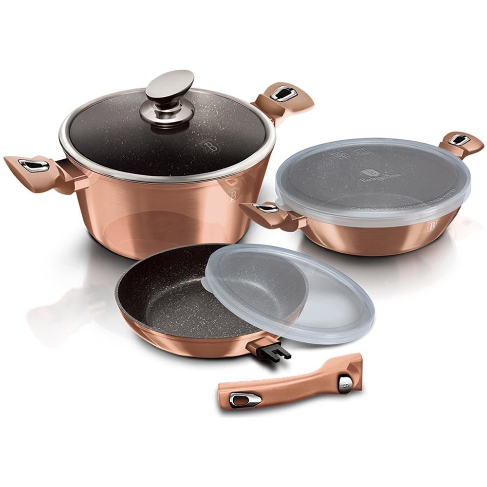 Berlingerhaus Bh-7051 Set Di Vasi In Granito - Foto 1