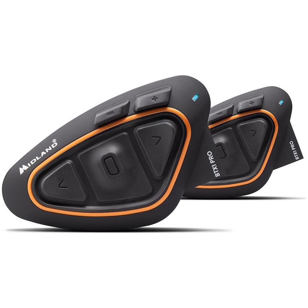 Btx1 Pro Doppio Interfono Moto Bluetooth, Coppia Auricolari Casco Con Cancellazione Del Rumore, Comunicazione Pilota Passeggero - Foto 1