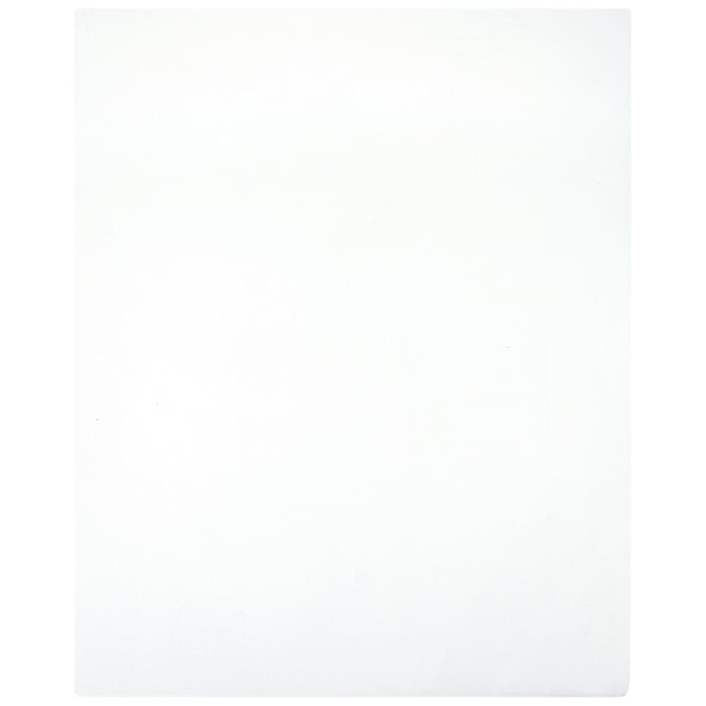 Lenzuolo Con Angoli Jersey Bianco 180x200 Cm Cotone - Foto 1