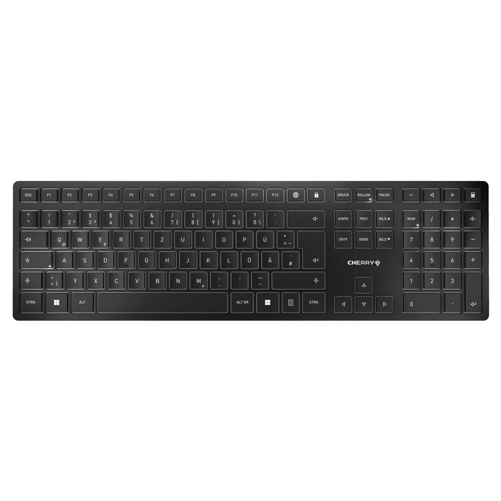Tastiera Bluetooth JK-9100DE-2  (Layout Tedesco) Colore Nero - Foto 1