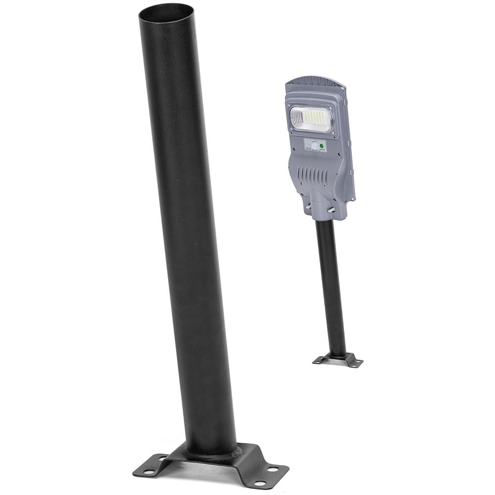 Lampione Stradale Solare 50 O 100 Watt Luce Fredda Ip65 Batteria 5000mah - 50 Watt - Foto 1