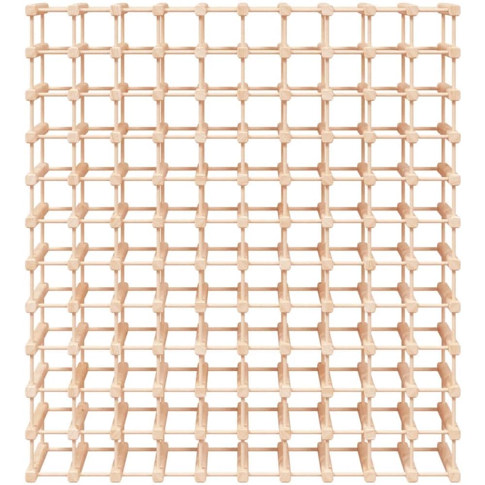 Portabottiglie Vino 120bottiglie 112,5x23x123,5cm Massello Pino - Foto 3
