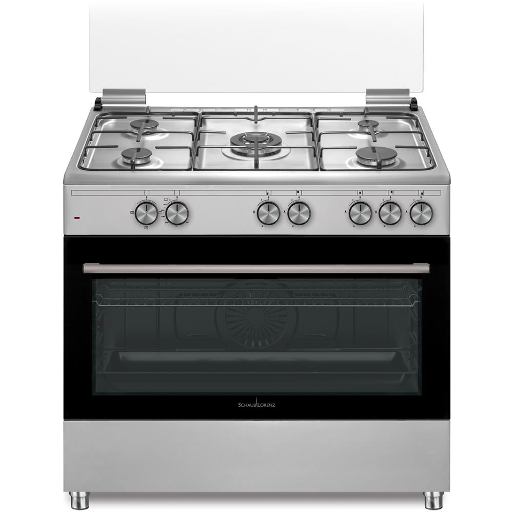 Cucina Gas SS595GVEX 5 Fuochi a Gas Forno Gas Ventilato Classe A Dimensioni 90 x 60 cm Colore Inox - Foto 1