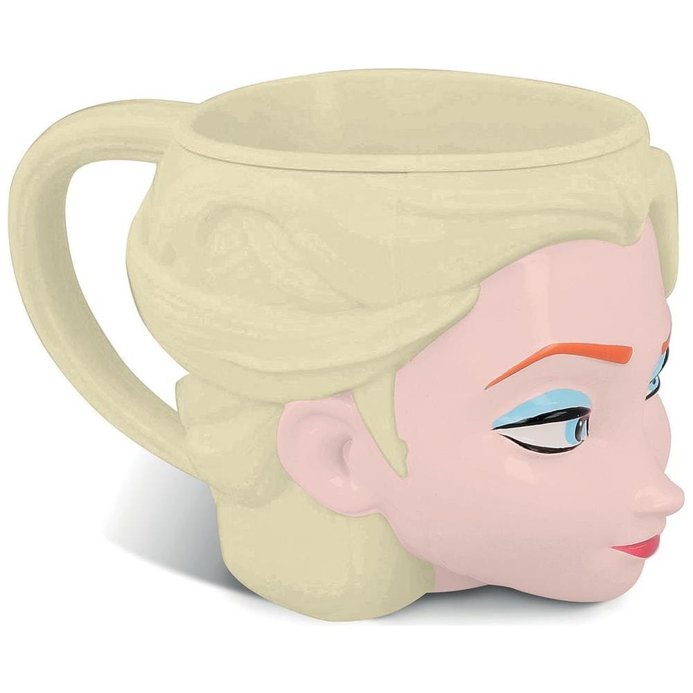 Disney Tazza Per Bambine Frozen Con Personaggio 3d Elsa 210 Ml Con Manico - Foto 1