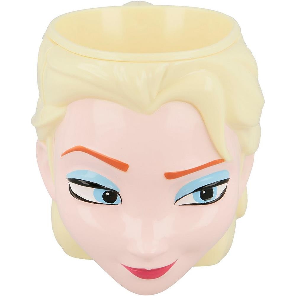 Disney Tazza Per Bambine Frozen Con Personaggio 3d Elsa 210 Ml Con Manico - Foto 2