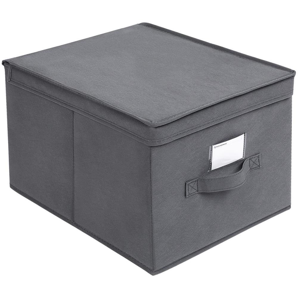 Set organizer per guardaroba, grigio, pratica soluzione di archiviazione x3 RFB03G - Foto 2