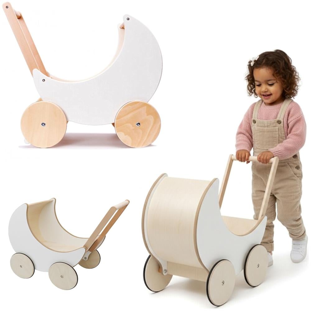 Passeggino in legno 3-in-1 per bambini - Foto 1