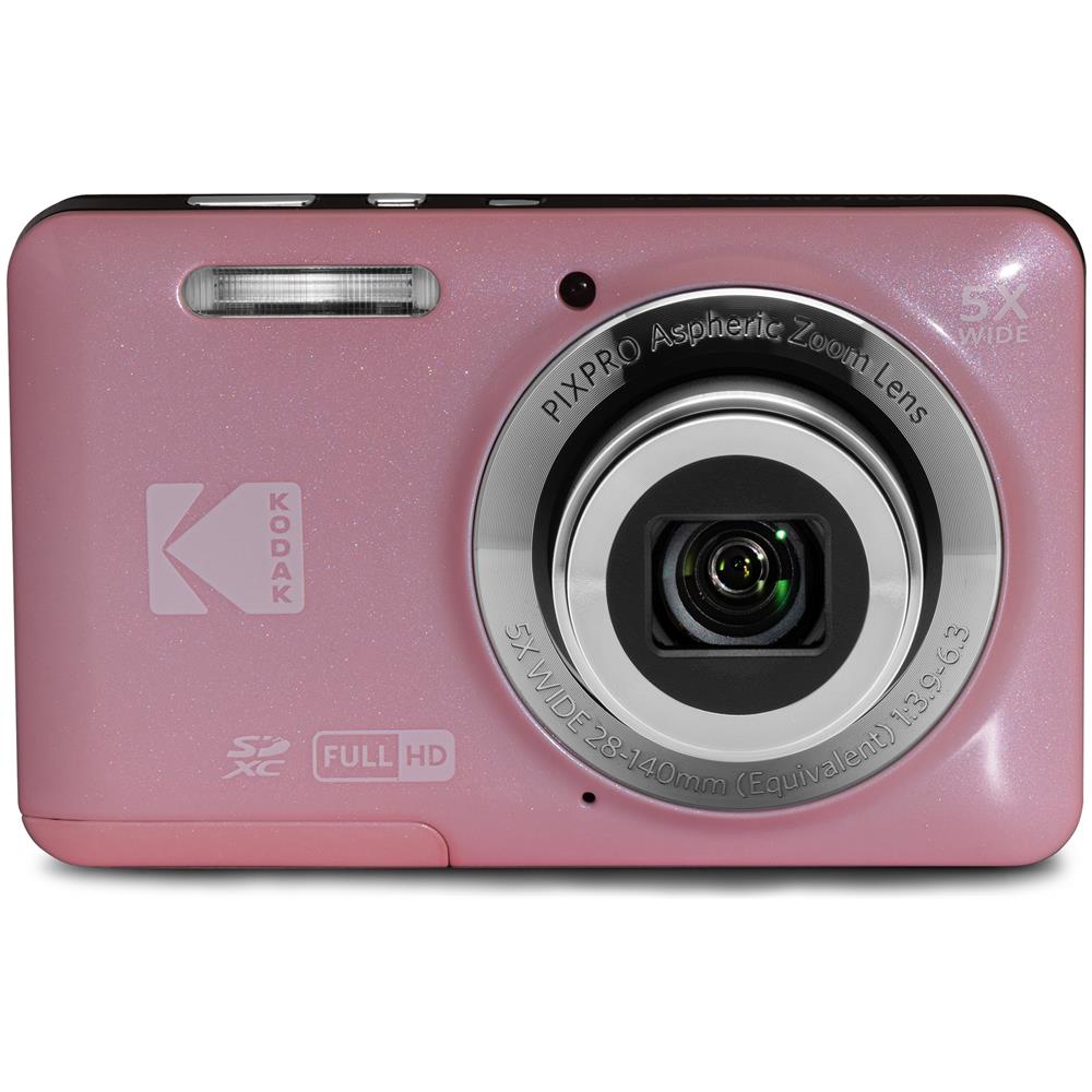 PIXPRO FZ55 1/2.3" Fotocamera compatta 16 MP CMOS 4608 x 3456 Pixel Rosa - Foto 1