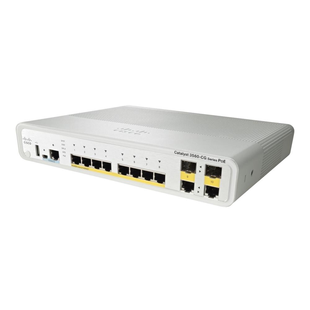 Catalyst 3560C Switch 8 Porte PoE Gigabit Ethernet 10/100/1000 + SFP - Foto 1