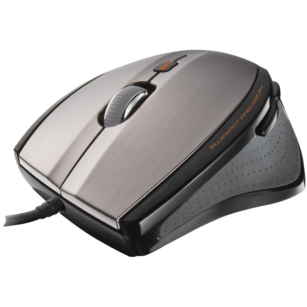 Mouse MaxTrack Interfaccia USB Colore Nero - Foto 1