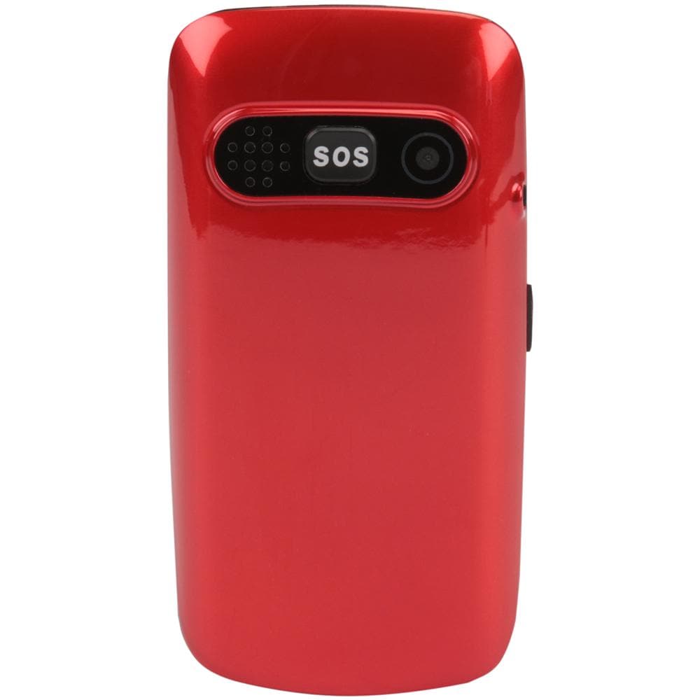 Primus Senior Phone Display 2.4" Micro SD Bluetooth con Tasti Grandi + SOS Colore Rosso - Foto 2
