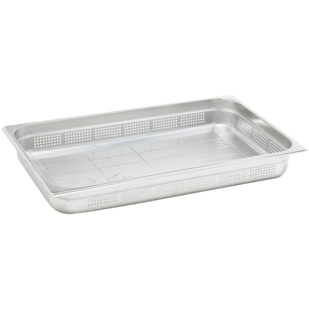 Bacinella Gastronorm Forata Gn 1/1 6 Pezzi Cm. 53x32,5 H. Cm. 2 - Foto 1