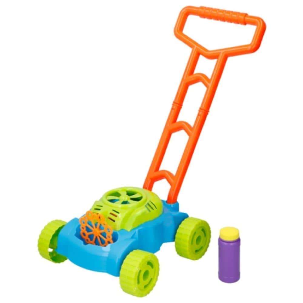 Macchina Per Bolle Di Sapone Bambini A Batteria Con Manico Ruote E Contenitore - Foto 2