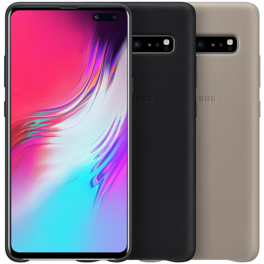 Cuoio Cover SM-G977F Galaxy S10 5G grigio - Foto 1