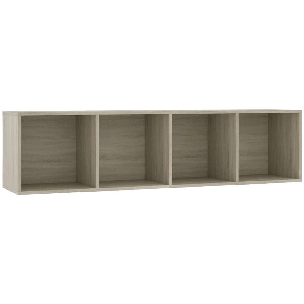Libreria /Mobile TV Rovere Sonoma 143x30x36 cm - Foto 2
