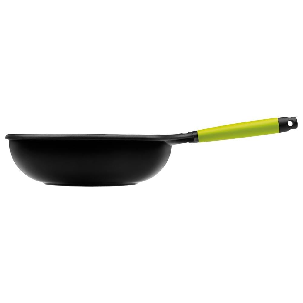 Castey Fundix 28 Cm - 4 Litre Nonstick Cast Aluminium Induction Wok With Kiwi Removable Handle - Foto 2