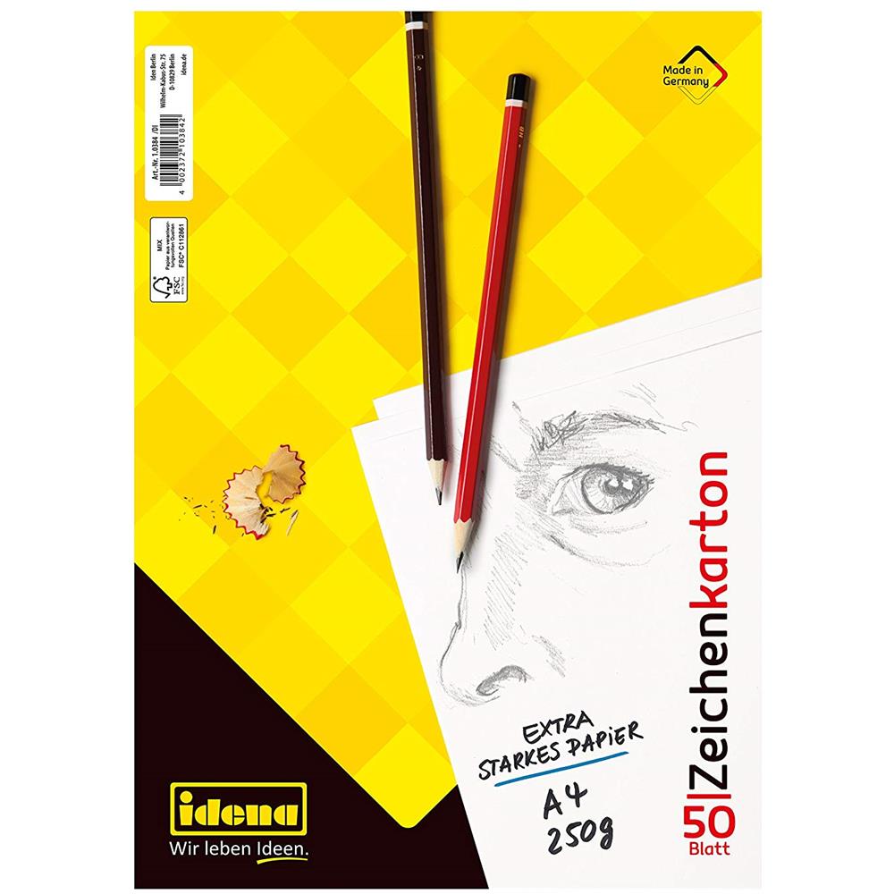 10384segno Cartone, 50arco, Din A4, 250g / m, Carta Certificata Fsc - Foto 1