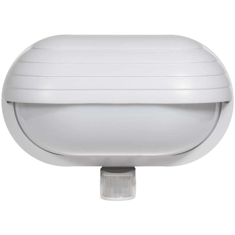 Portalampada Da Parete Con Rilevatore Movimento Sensore Pir Colore Bianco - Foto 1