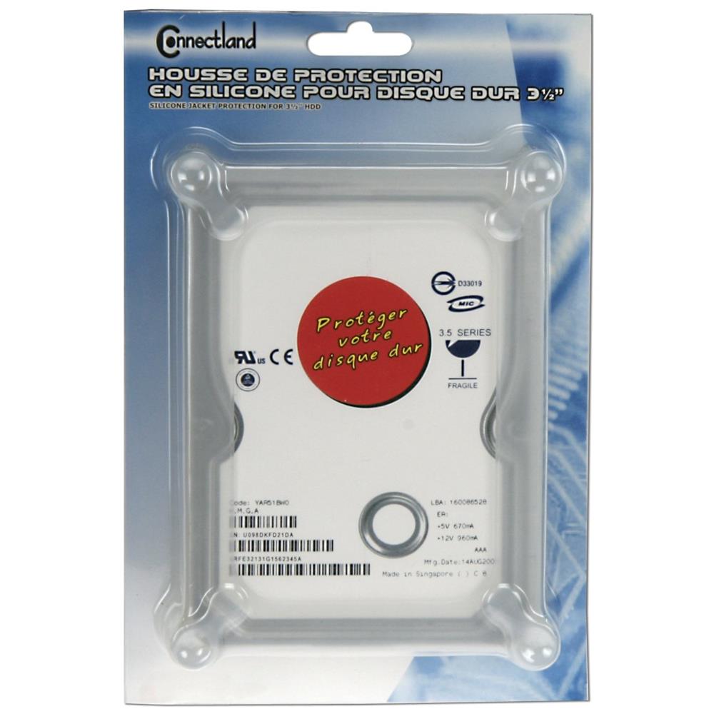 1603005, Cover, Bianco, Silicone, Universale, Resistente agli urti - Foto 1