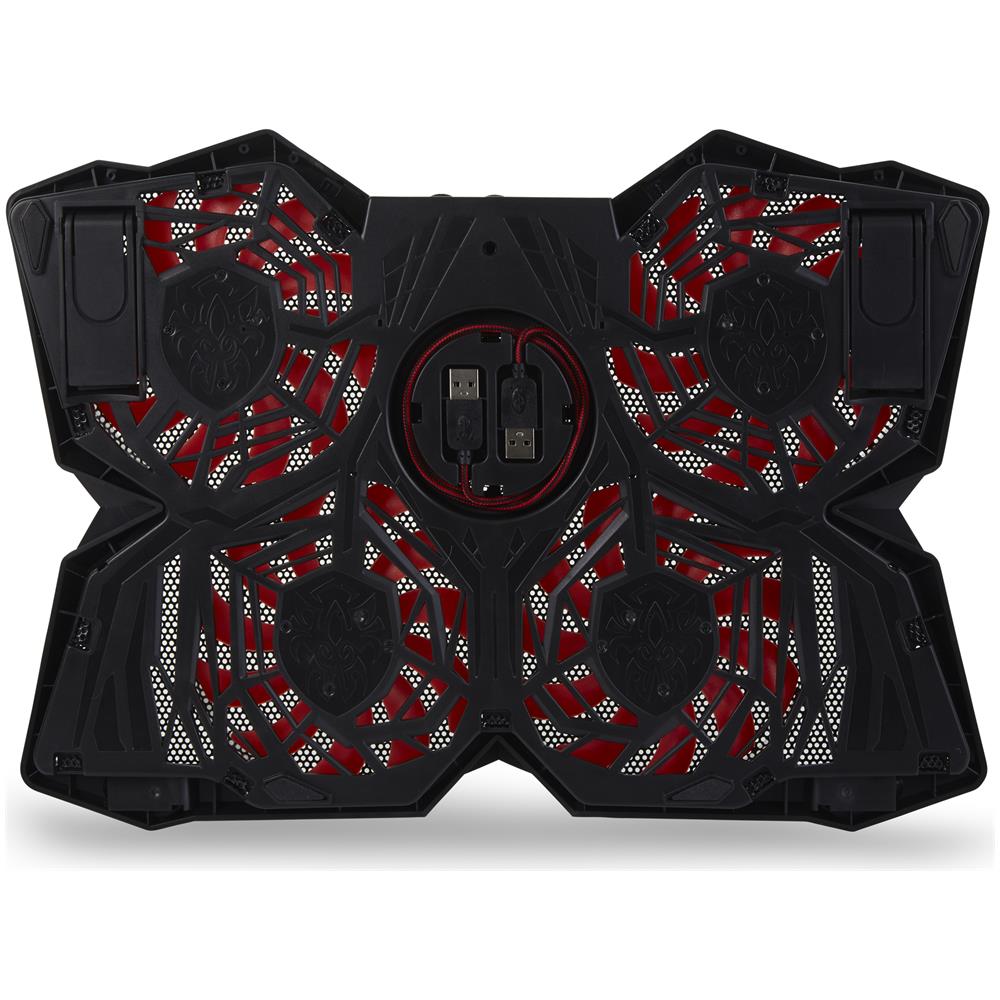 Bora Gaming Pad Di Raffreddamento Per Laptop, Rosso - Foto 1