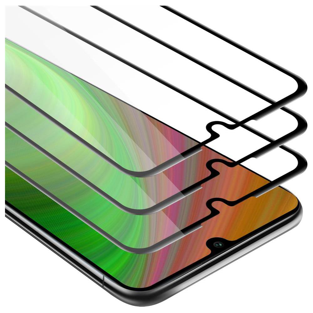 Cadorabo 3x Pellicola Armatura A Schermo Intero Compatibile Con Huawei P30 Lite In Trasparente Con Nero - 3x Vetro Temperato (tempered) Di Protezione Del Display In Durezza 9h Con 3d Touch - Foto 1