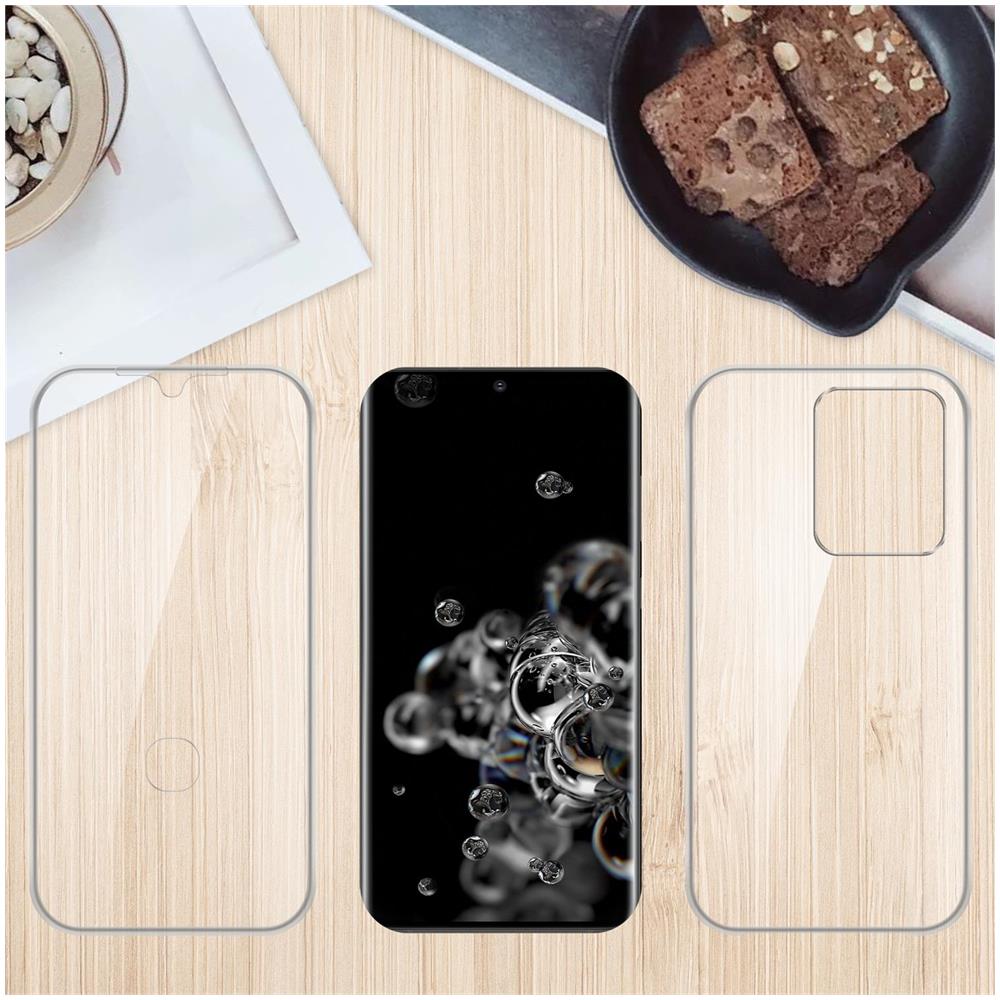 Custodia Compatibile Con Samsung Galaxy S20 Ultra In Transparente - 360° Full Body Copertura Protettiva - Protezione Anteriore E Posteriore, Protezione A Tutto Tondo Con Protezione Del Display - Foto 7