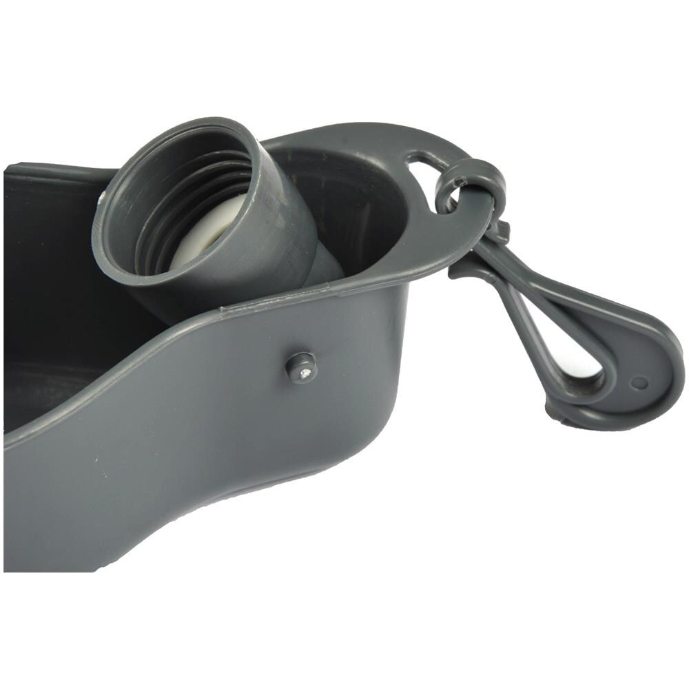 Borraccia Per Cane Da Viaggio, 500 Ml, Grigio Scuro - Foto 2