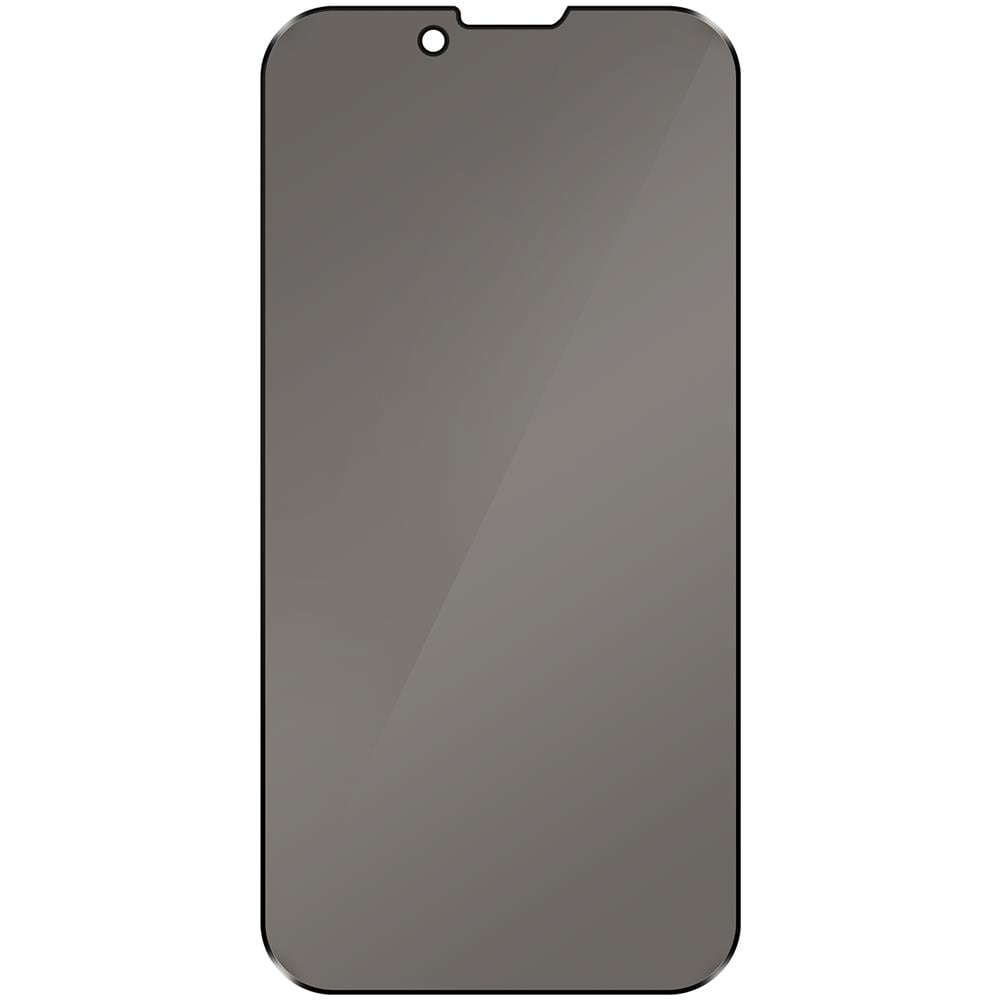 Pellicola Anti-spia Iphone 13 / 13 Pro Vetro Temperato 9h Anti-macchie Nera - Foto 1