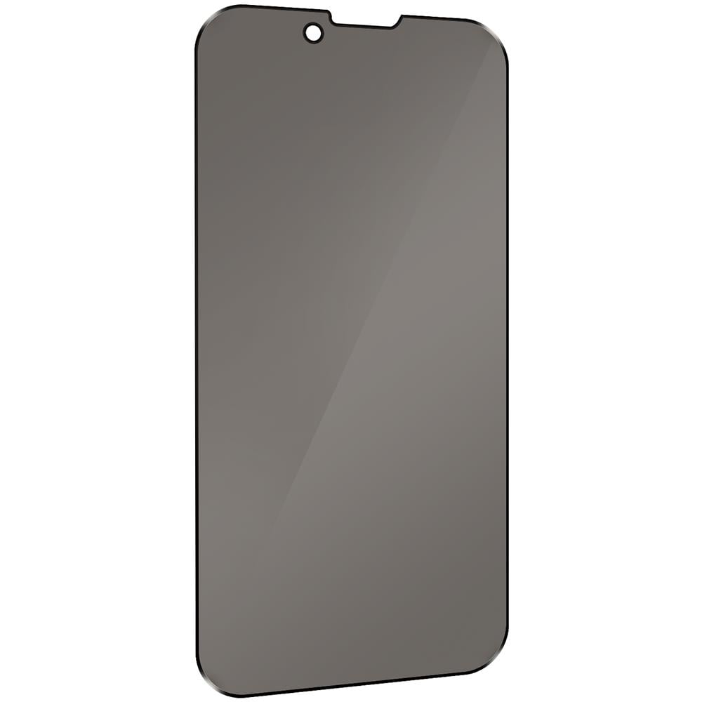 Pellicola Anti-spia Iphone 13 / 13 Pro Vetro Temperato 9h Anti-macchie Nera - Foto 5