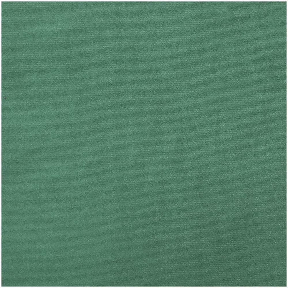 Sgabello Rotondo Azzurro In Velluto - Foto 3