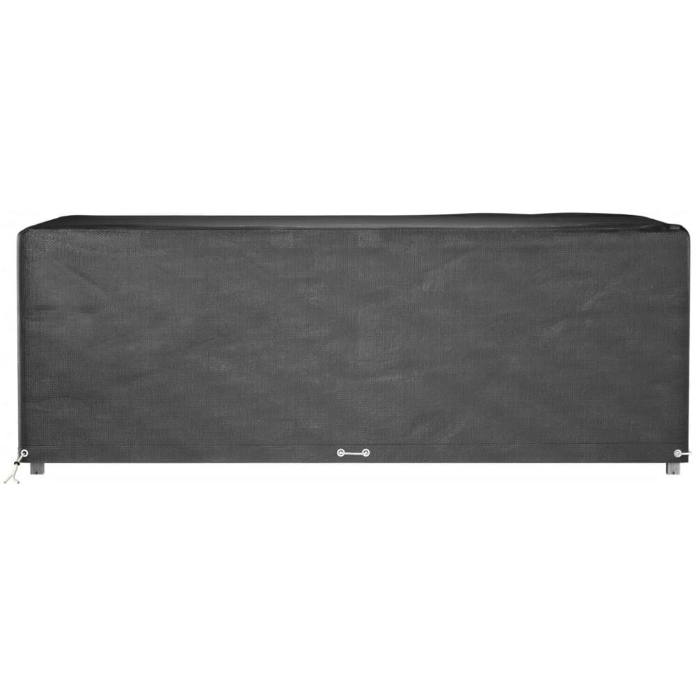 Copri Mobili Giardino 2pz 12occhielli 213x132x75cm Rettangolare - Foto 3