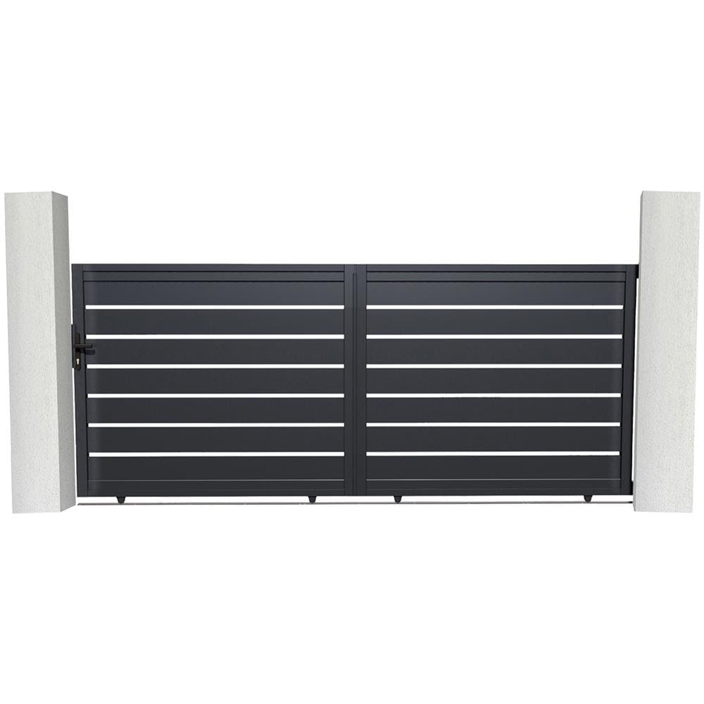 Cancello Scorrevole In Alluminio 3,5m Vogel 350c140 - Foto 1