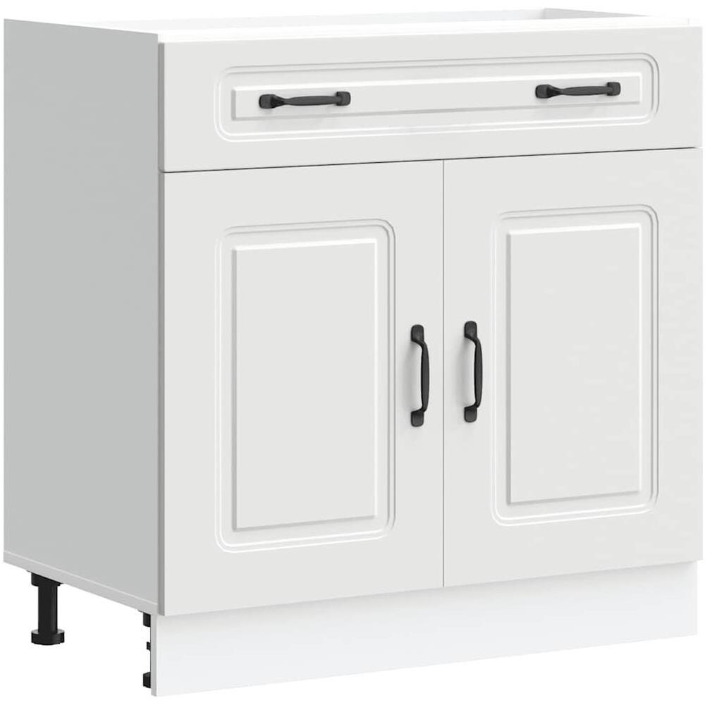 Base da Cucina Kalmar Bianco in Legno Multistrato - Foto 1