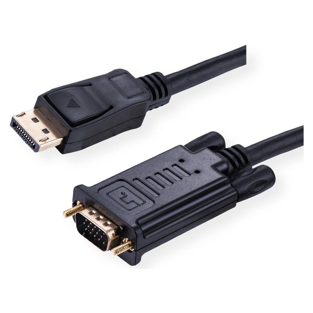 ROLINE 11.04.5972 cavo e adattatore video 2 m DisplayPort VGA (D-Sub) Nero - Foto 3
