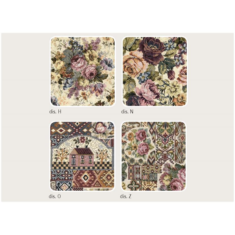 Copritavolo Salotto Cucina Gobelin Lavorazione Jacquard Modello Aurora 140x180 Dis. H - Foto 1