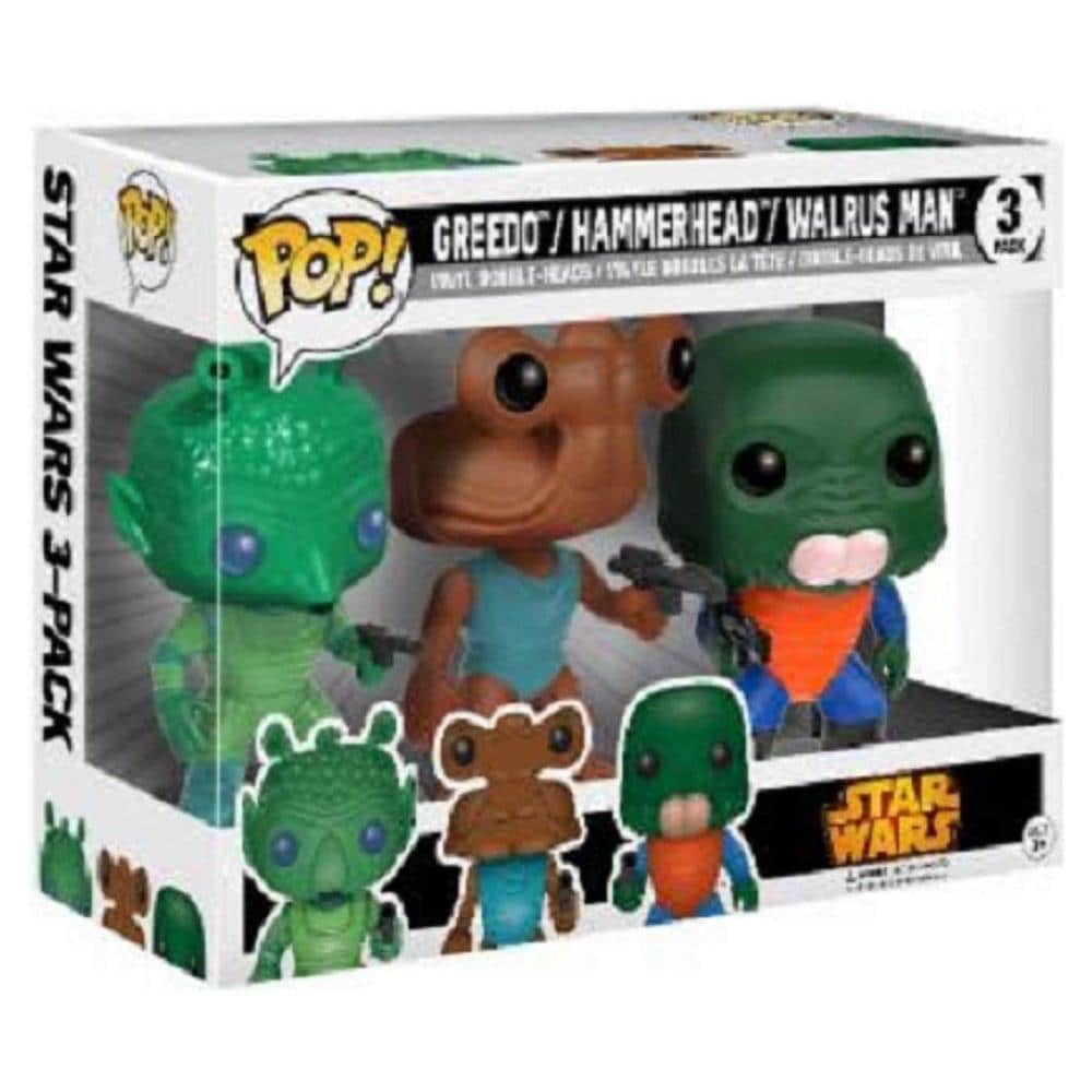 Pop Greedo / Hammerhead / Walrus Man 3 Pack - Star Wars - Foto 2