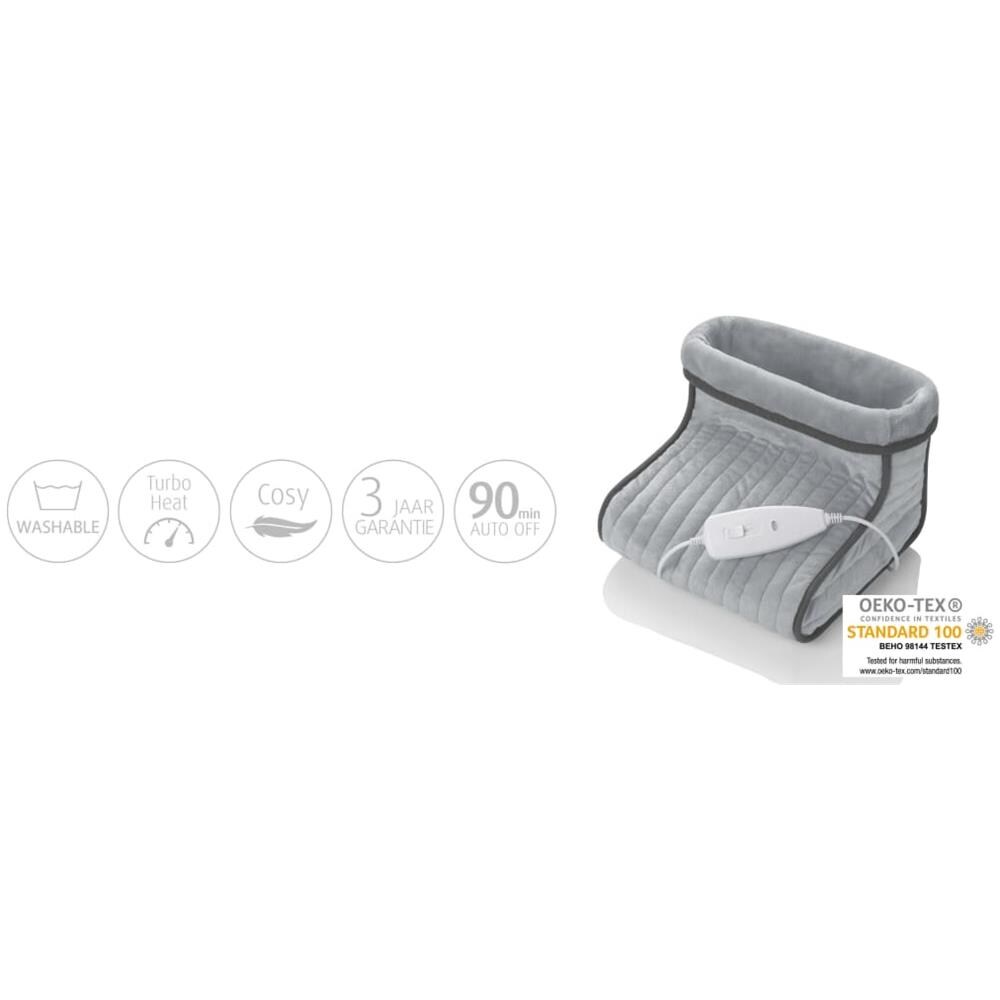 Scaldapiedi Medisana 60258 Fws, Riscaldamento Elettrico Dei Piedi, 3 Livelli Di Temperatura - Foto 2