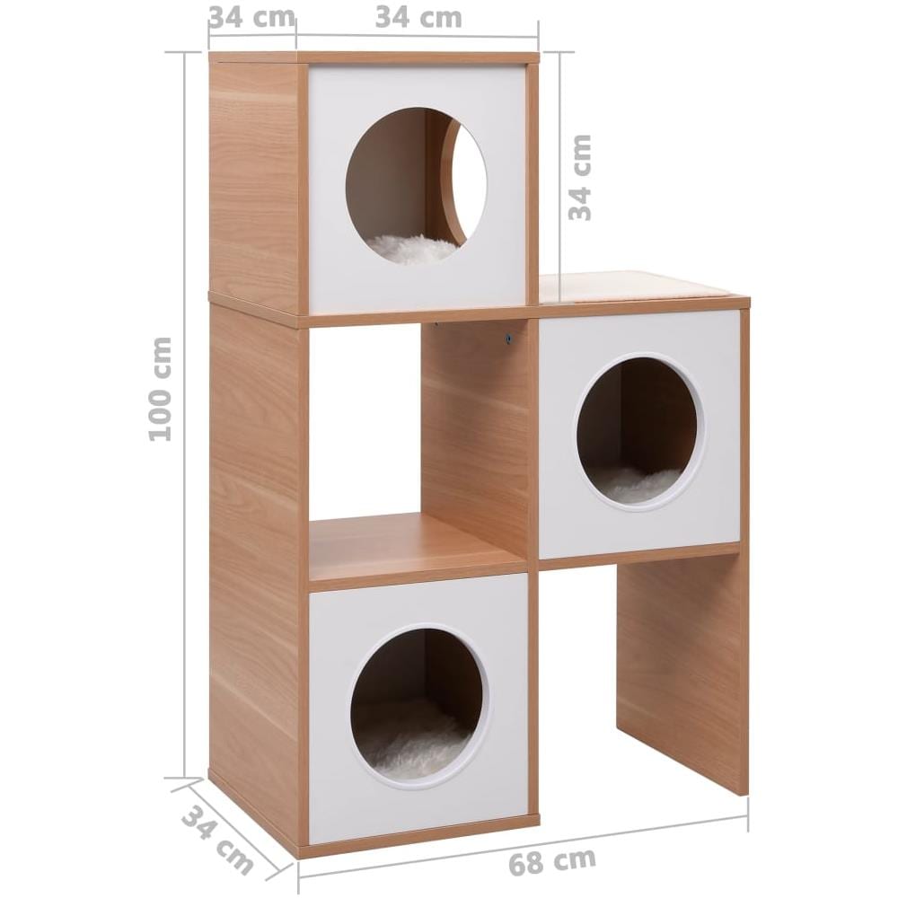 Cuccia Per Gatti Con Tappeto Tiragraffi In Sisal 100 Cm - Foto 8