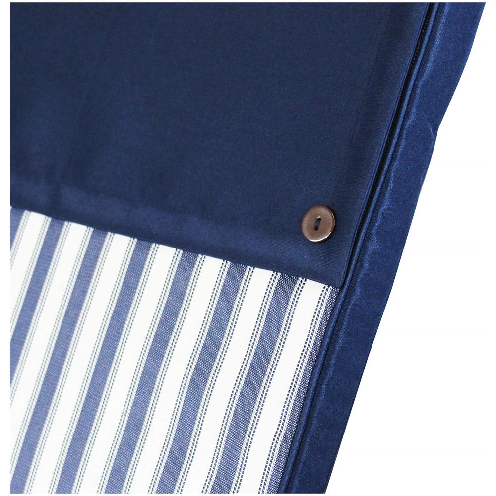 Toppy - Cuscino Alto Con Doppia Cucitura Idrorepellente A Righe - Foto 4