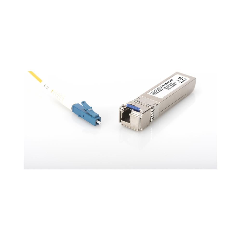 DN-81205, SFP+, LC, IEEE 802.3ae, Metallico, Modalità singola, 09/125 - Foto 1
