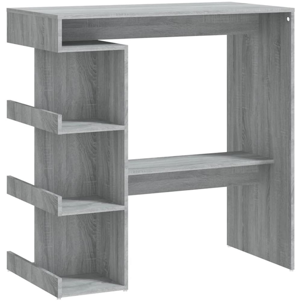 Tavolo Bar con Ripiano Grigio Sonoma 100x50x101,5 cm - Foto 2