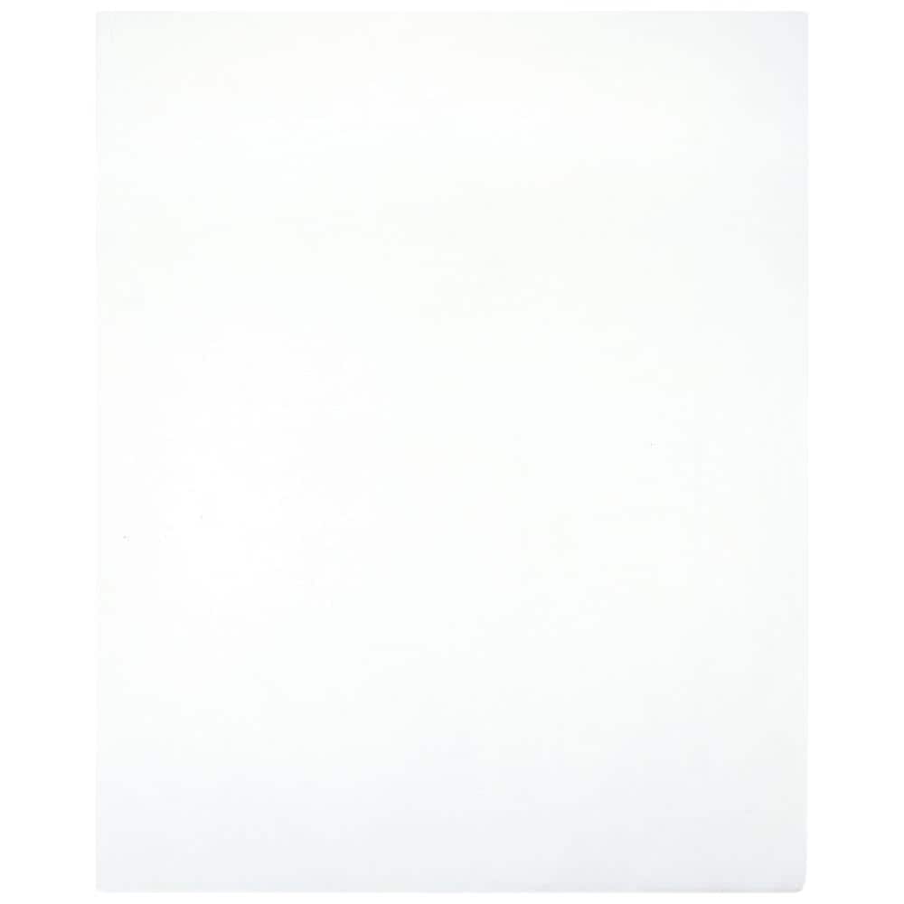 Lenzuolo Con Angoli Jersey Bianco 160x200 Cm Cotone - Foto 1